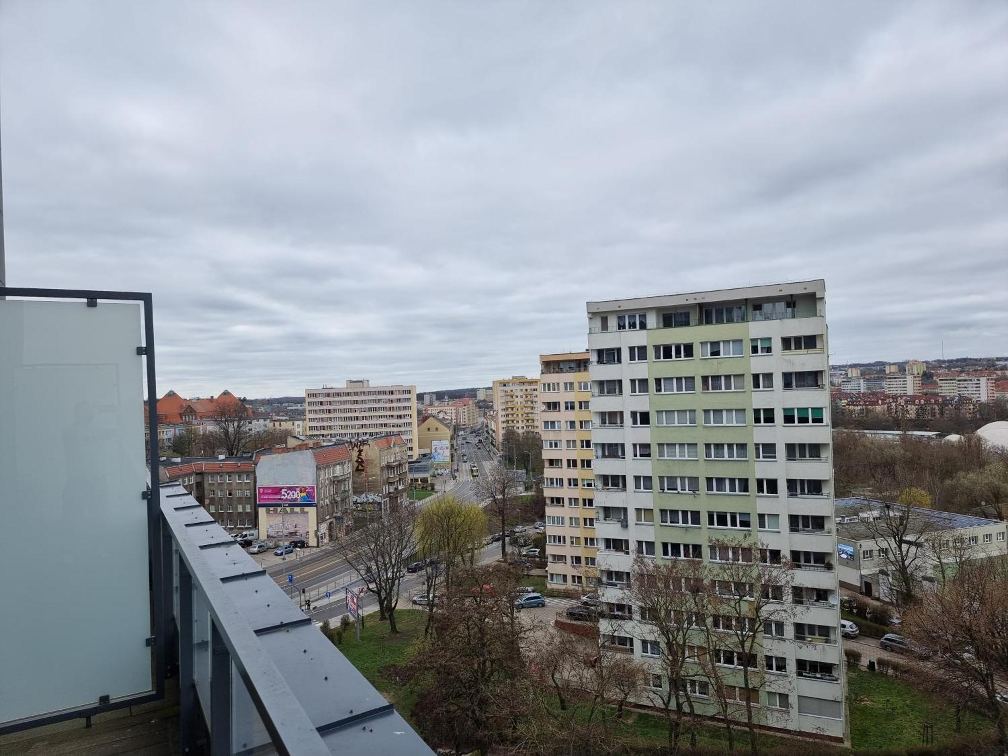 Ferienwohnung Hanza Tower Stettin Exterior foto